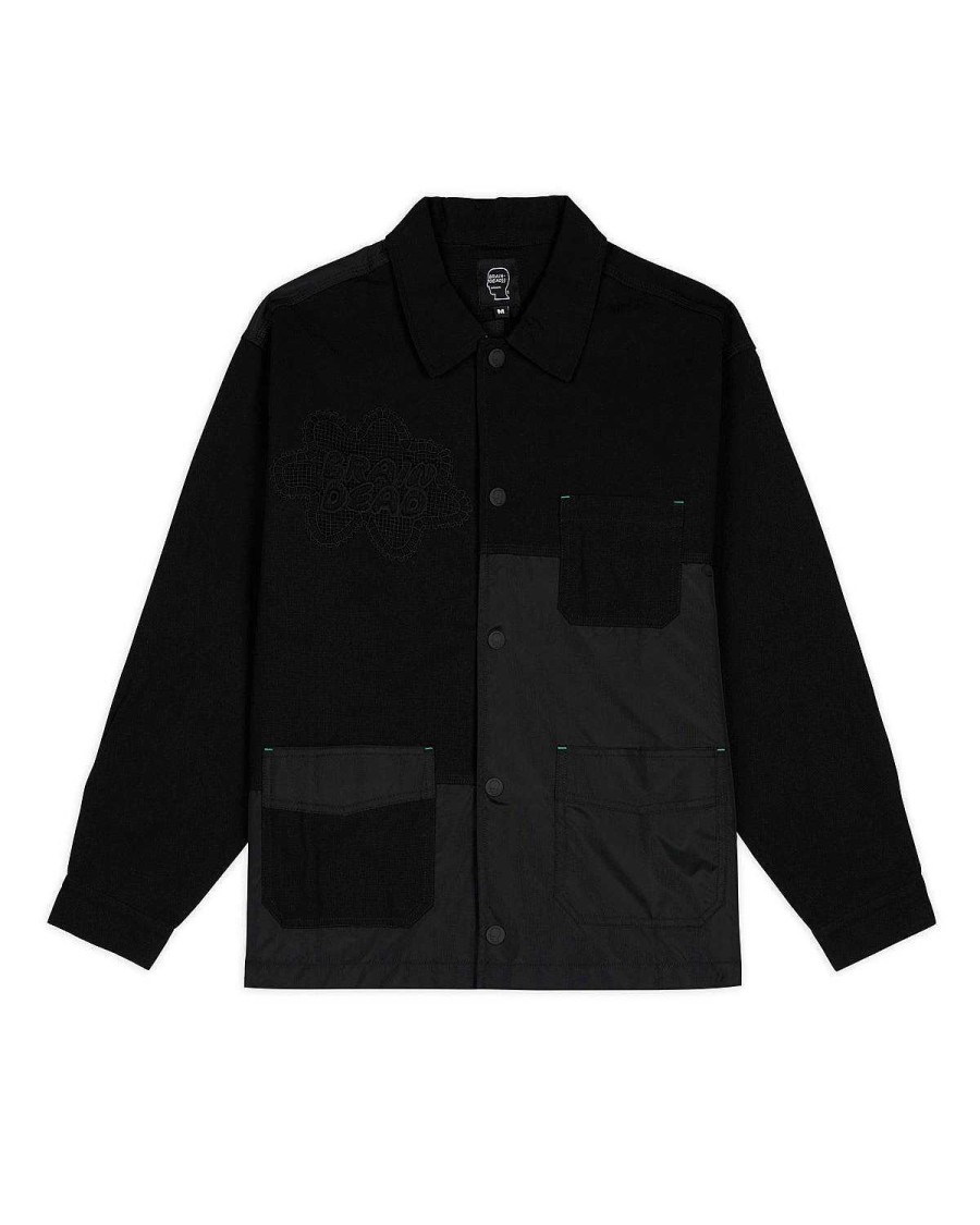 Jasje | Brain Dead Doily Chore Jacket Black