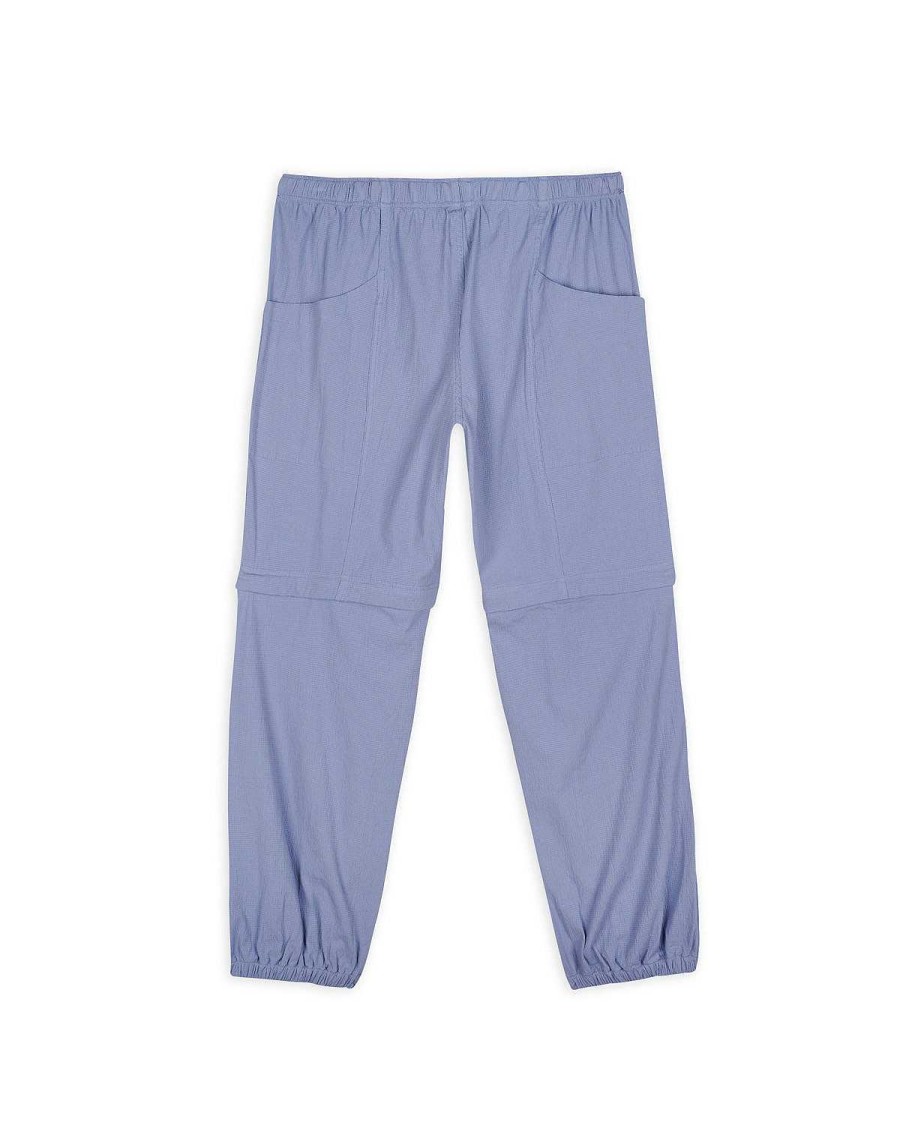 Hijgen | Brain Dead Alpinist Seersucker Convertible Pant Slate Blue