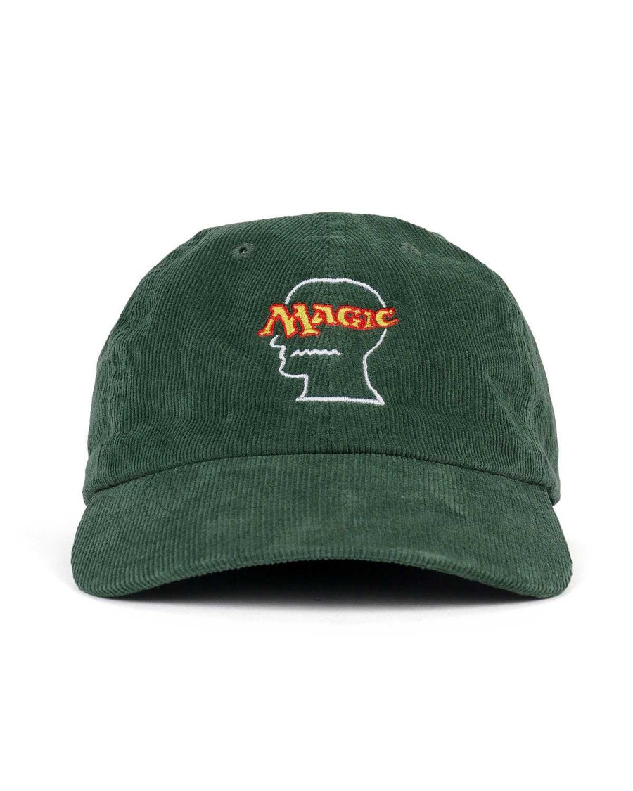 Hoed | Brain Dead Brain Dead X Magic: The Gathering Logo Lockup Corduroy Hat Olive