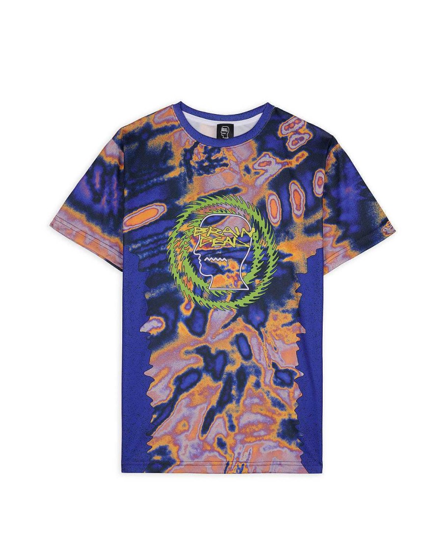 T-Shirt | Brain Dead Brain Dead Equipment Chaos Team Tech T-Shirt Blue