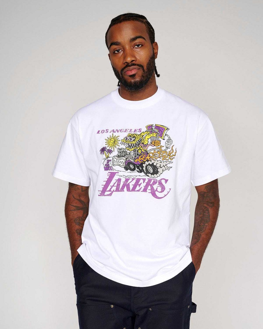 T-Shirt | Brain Dead Brain Dead X Nba Los Angeles Lakers T-Shirt White