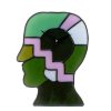 Klok | Brain Dead Kerbi Stained Glass Clock Multi