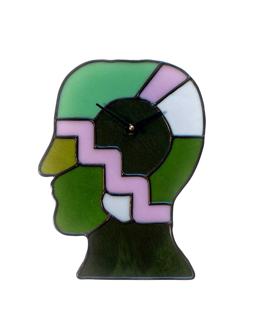 Klok | Brain Dead Kerbi Stained Glass Clock Multi