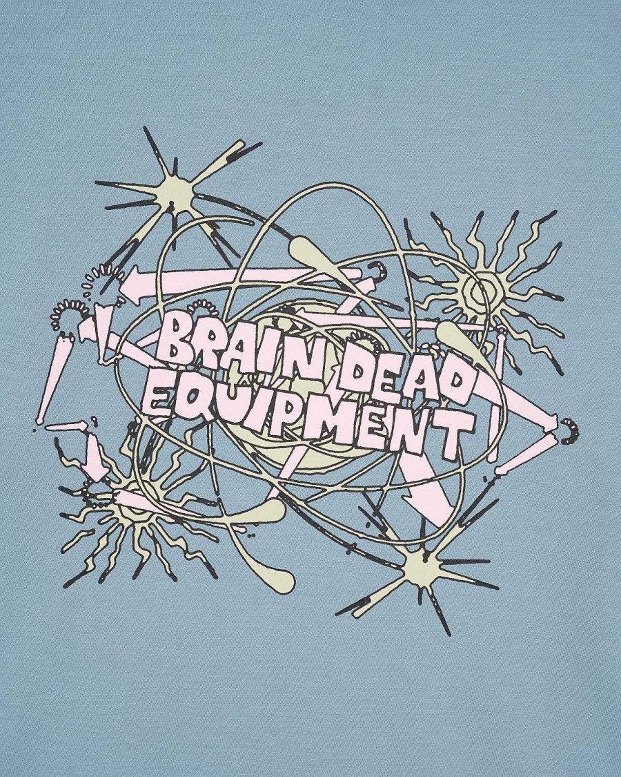 T-Shirt | Brain Dead Brain Dead Equipment Chaos T-Shirt Grey