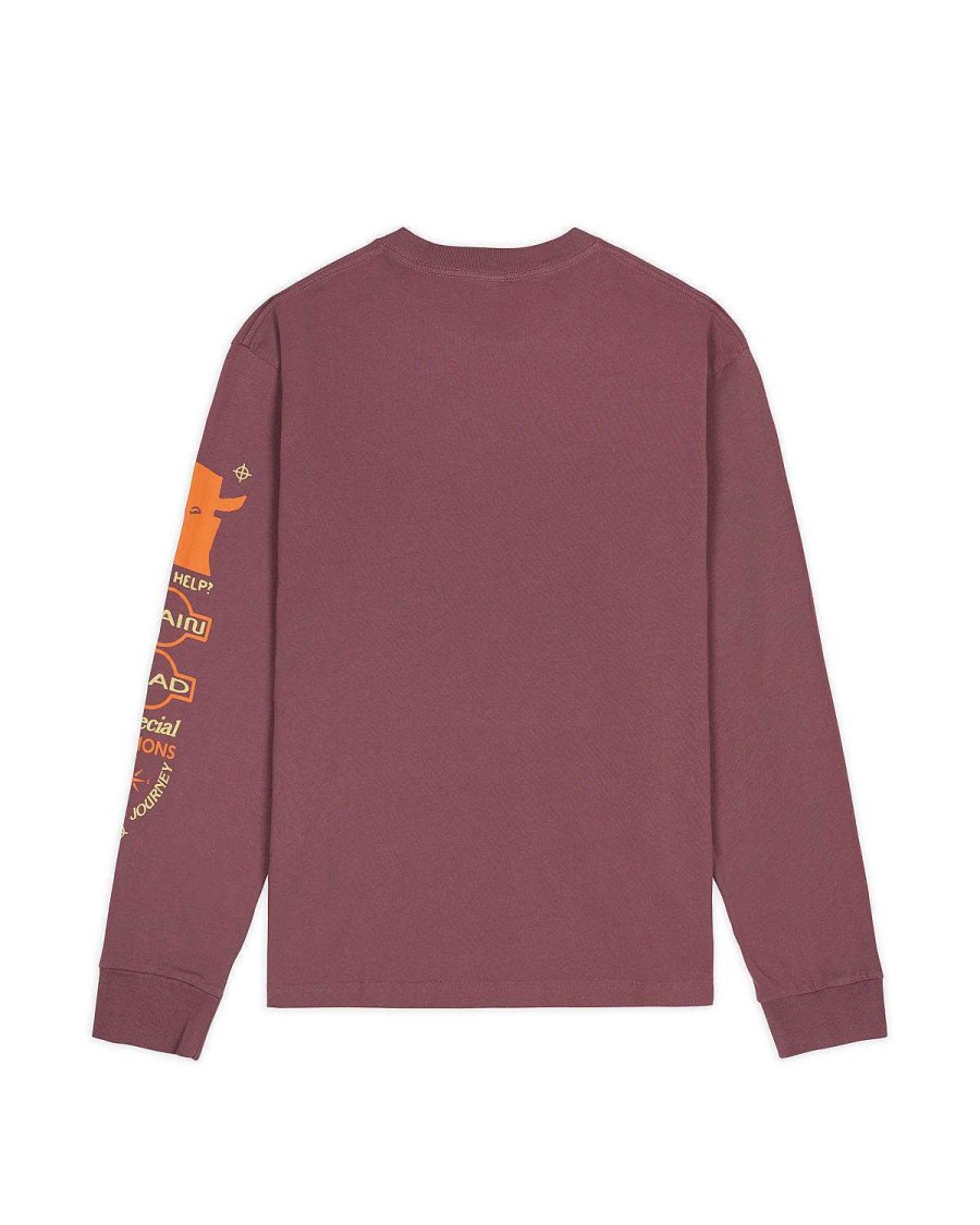 Lange Mouw | Brain Dead Special Illusions Long Sleeve Clay