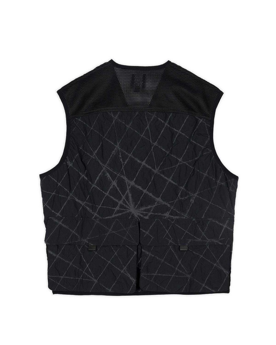 Vest | Brain Dead Brain Dead X Invincible Miller Fishing Vest Black