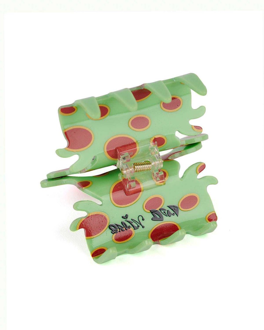 Haar | Brain Dead Gaspar Butterfly Hair Clip Green