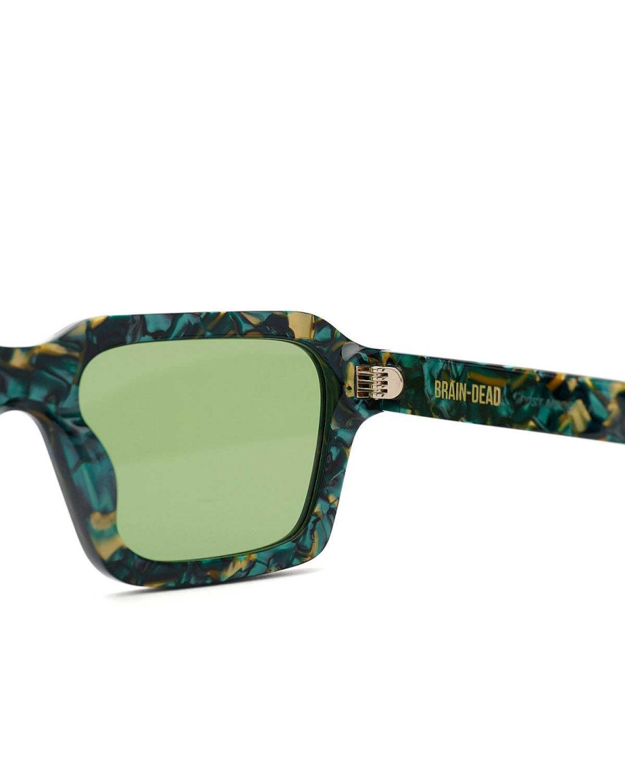 Brillen | Brain Dead Staunton Post Modern Primitive Eye Protection Green Granite/Green