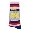 Sokken | Brain Dead Striped Logo Head Sock Navy