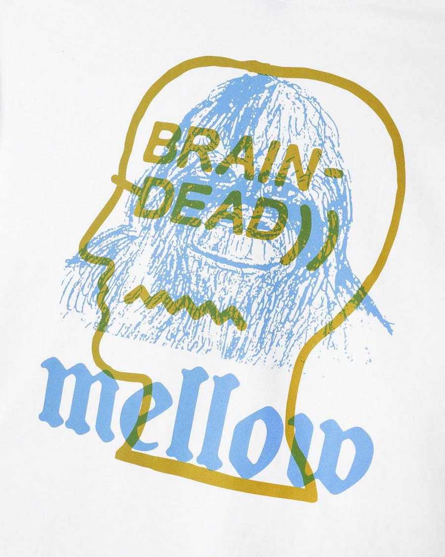 T-Shirt | Brain Dead Mellow Climbing Experimental T-Shirt White