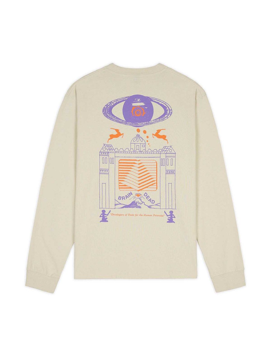 Lange Mouw | Brain Dead New Dimensions Long Sleeve Grey