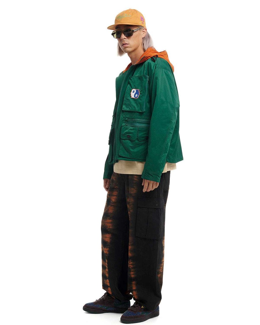 Jasje | Brain Dead Cropped Hunting Jacket Green/Terracotta