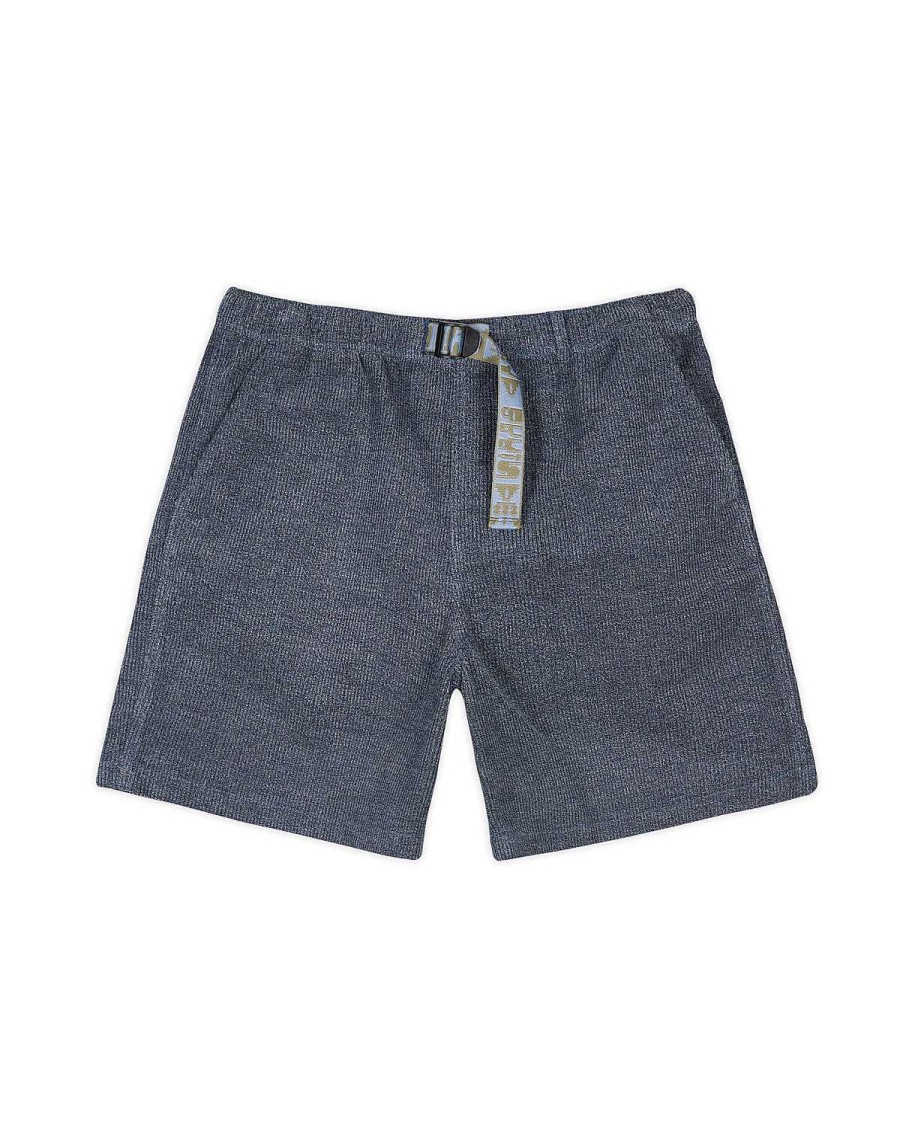 Korte Broek | Brain Dead Slubby Cord Climber Short Indigo