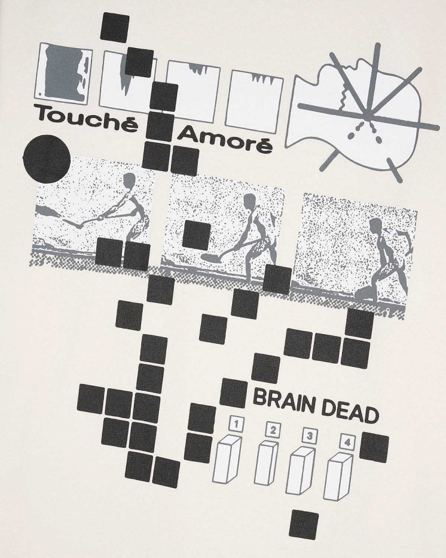 T-Shirt | Brain Dead Brain Dead X Touche Amore T-Shirt Natural