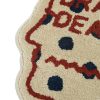 Tapijt | Brain Dead Logo Head Polka Dot Rug Tan