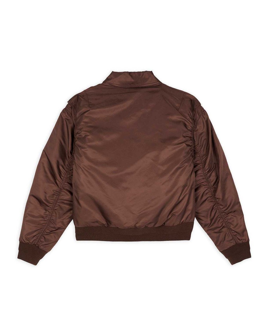 Jasje | Brain Dead 3D Flight Jacket Nutmeg