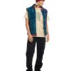 Vest | Brain Dead Organic Paneled Fur Vest Mallard