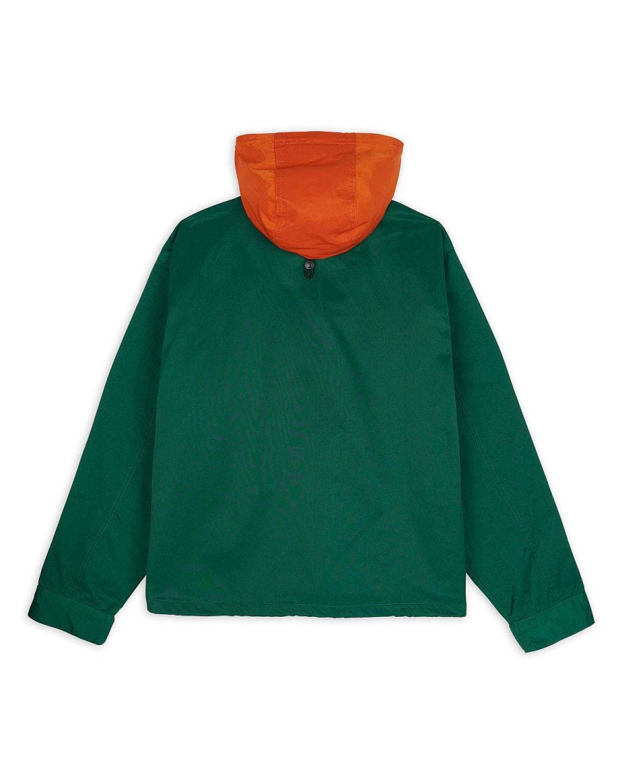 Jasje | Brain Dead Cropped Hunting Jacket Green/Terracotta