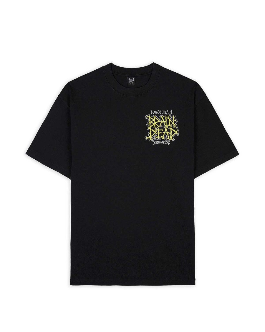 T-Shirt | Brain Dead Brain Dead X Napalm Death Nuclear Scum T-Shirt Black