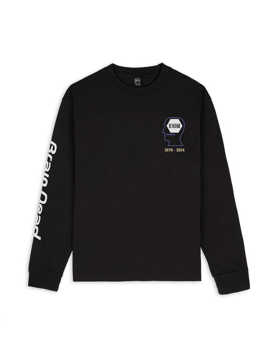 Lange Mouw | Brain Dead Brain Dead X Dj Rashad Double Cup Long Sleeve T-Shirt Black