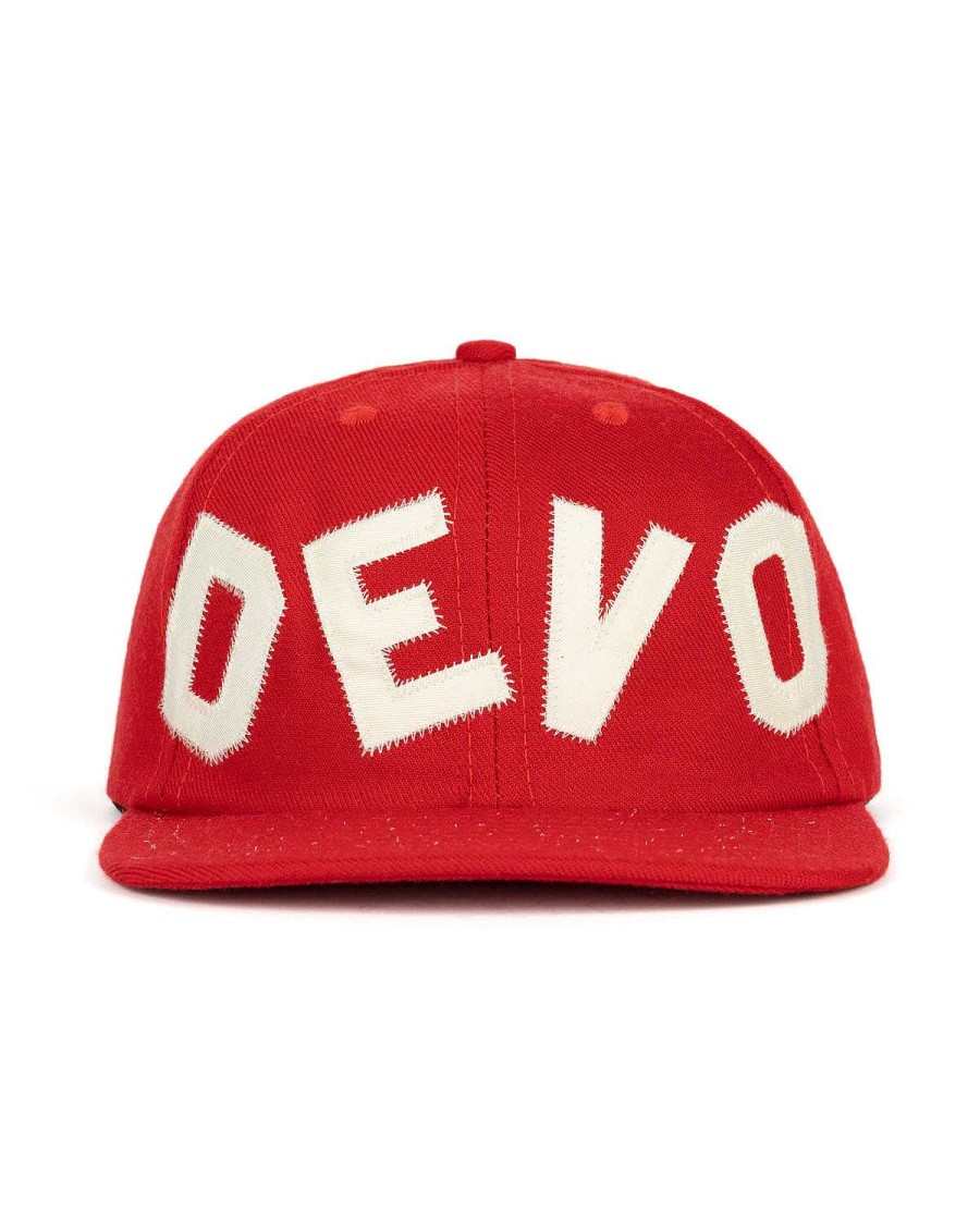 Hoed | Brain Dead Brain Dead X Devo 6 Panel Hat Red